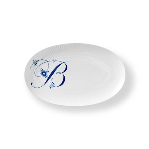Royal Copenhagen Alfabet Asiet, B, 15x23,5 cm