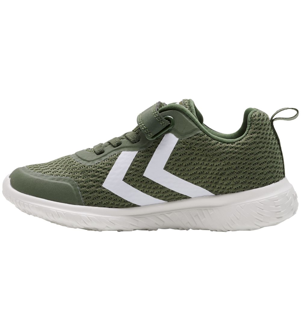 Hummel Schuhe - Actus Recycled Tex Jr - Dark Olive