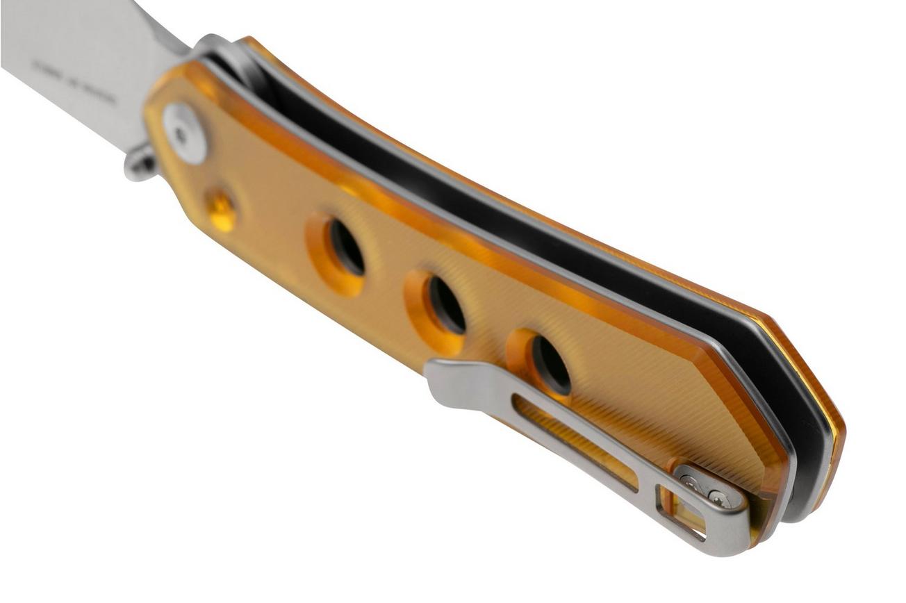 Civivi Vision FG C22036-5 Satin Nitro-V, Polished Ultem, zakmes, Snecx Tan design