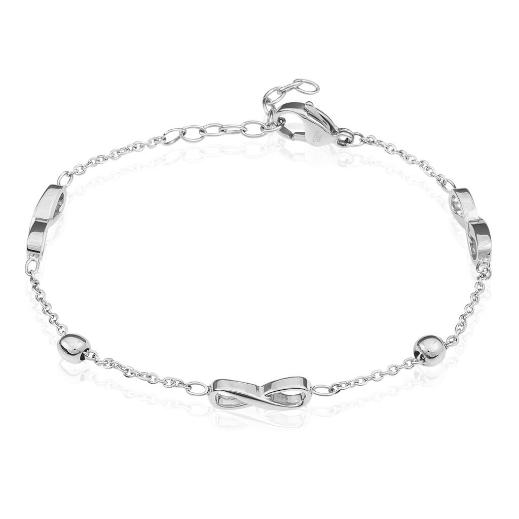 Bracelet Dalal Acier Blanc