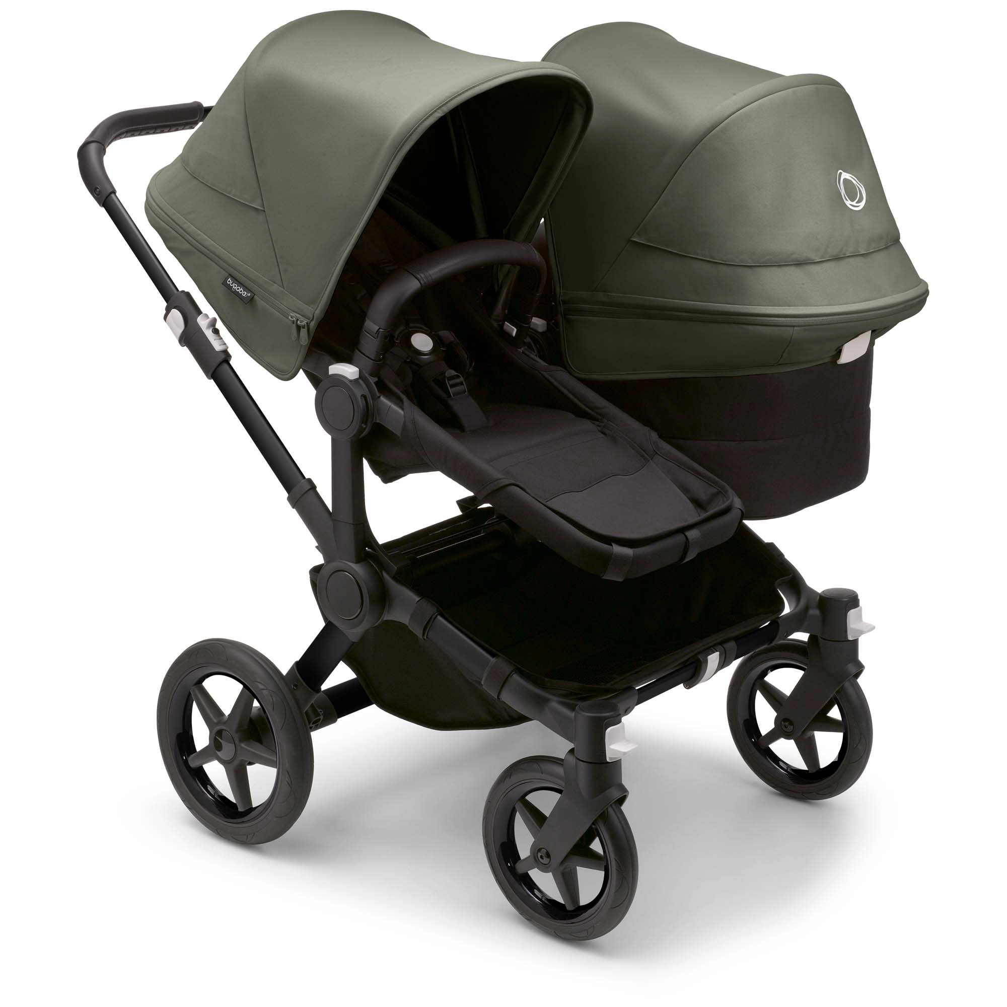 Bugaboo Donkey5 duo uitbreidingsset Midnight Black - uitbreidingssets - Prénatal