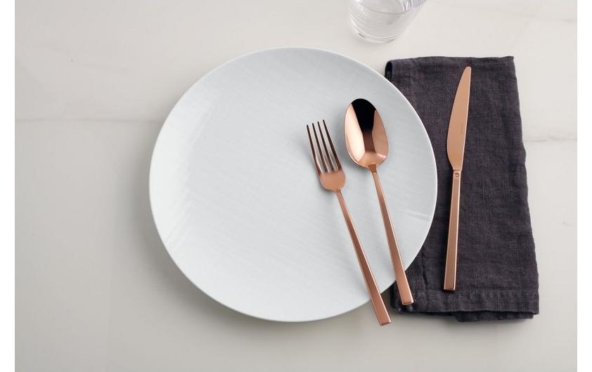 Besteck-Set Rock 24-teilig, Kupfer<br>24-teiliges Tafelbesteck Set