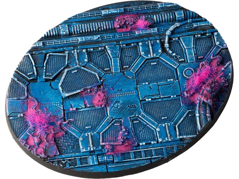 GamersGrass Base Alien Infestation oval 120 mm (x1) Hochwertige Bases für den Miniaturenbau