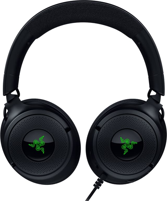 Razer Kraken V4 X gaming-høretelefoner (sort)