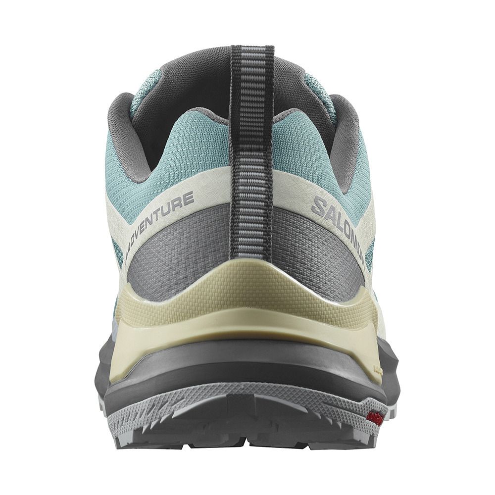 Salomon X-ADVENTURE - Chaussures trail Femme marine blue/quiet shade/moth