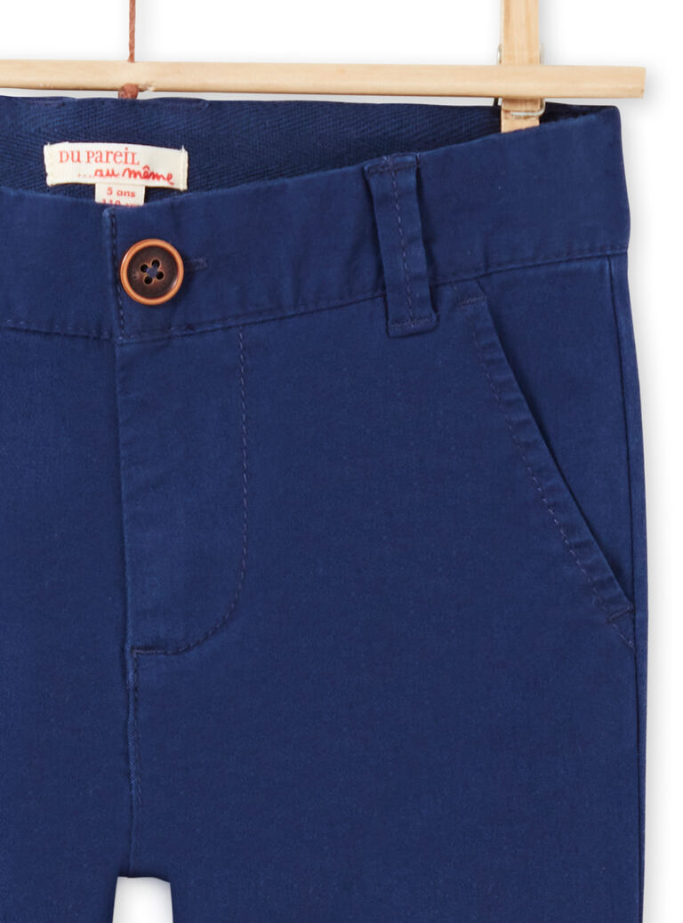 Pantalon bleu marine enfant garçon