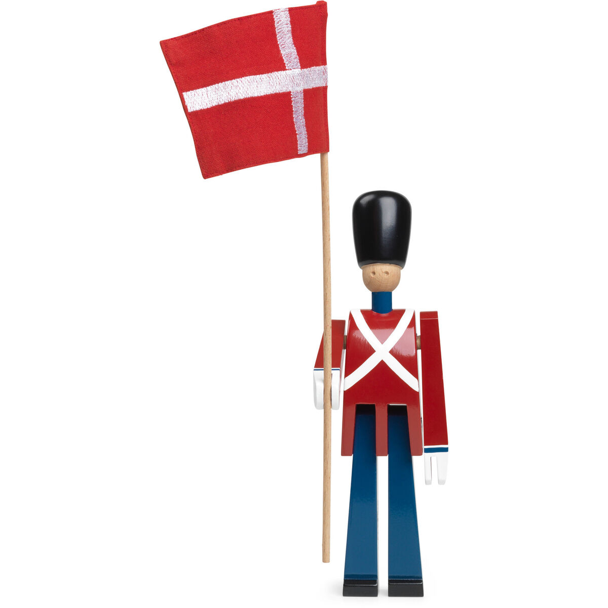 Flaggbærer med tekstilflagg