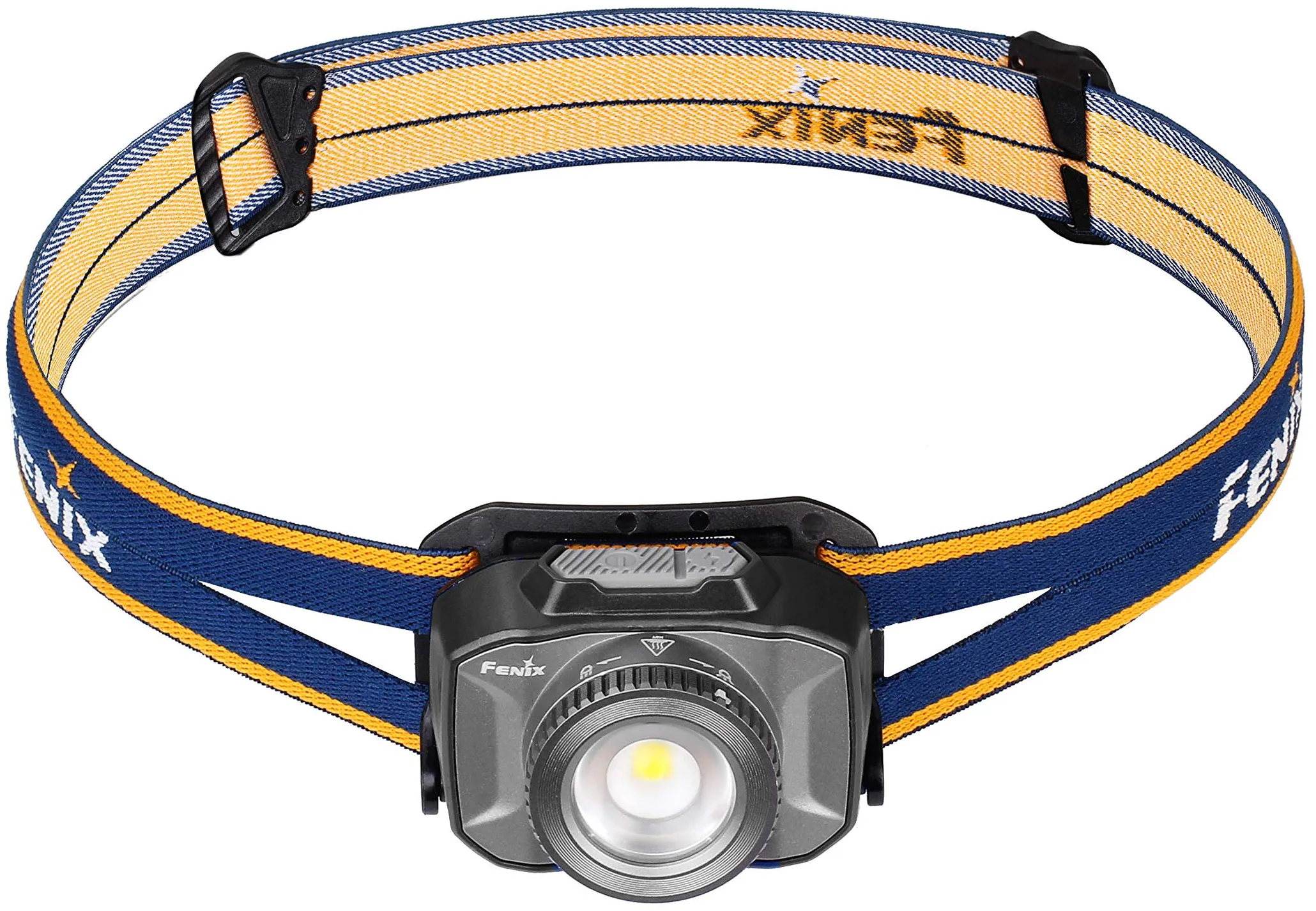 Fenix Fenix Hl40r Hodelykt Grey Kompakt, Oppladbar Med 600 Lumen Grå