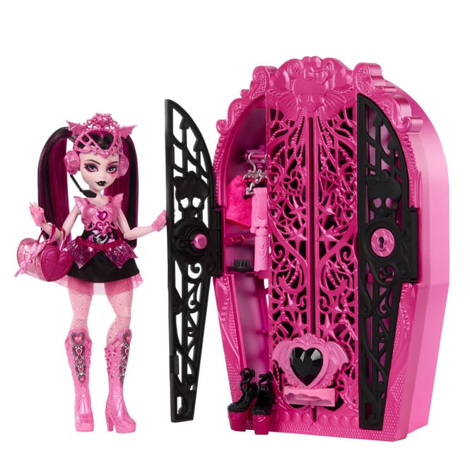 Monster High - Skulltimate Secrets - Monster Mysteries - Kleiderschrank Set - Draculaura