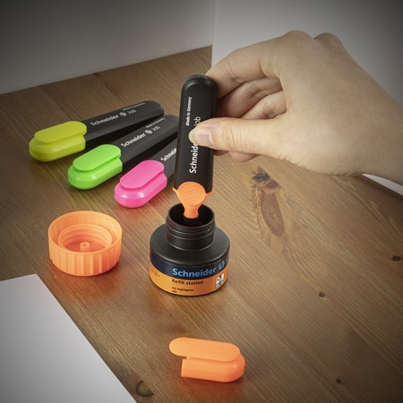 Schneider Maxx 660für Textmarker Refill station - blau