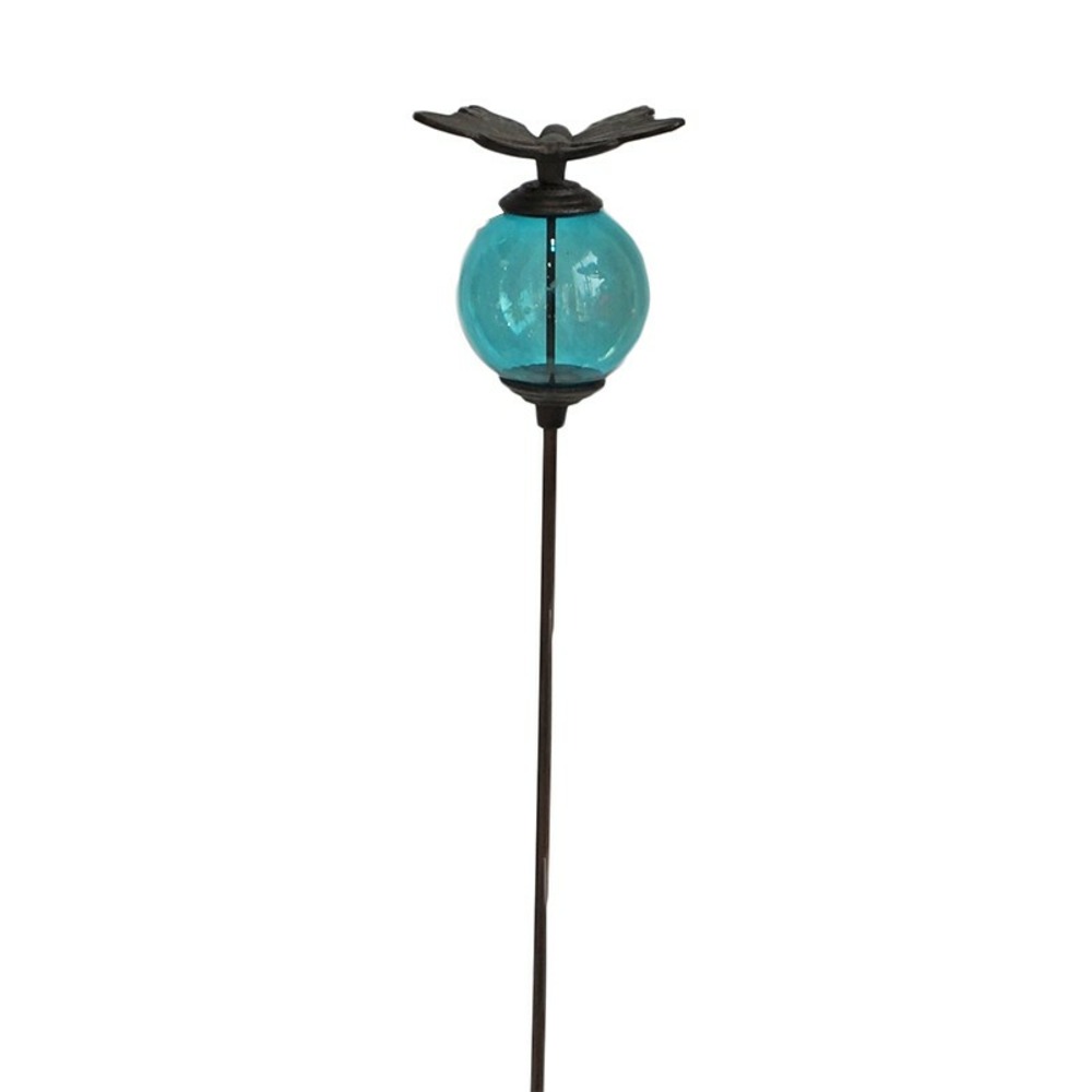 Tuteur boule papillon bleu 10x117cm