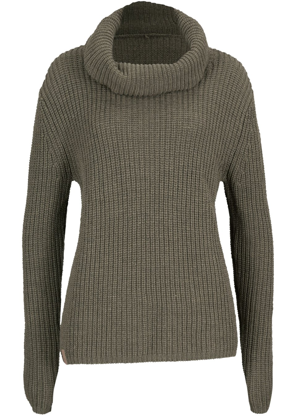Pull en grosse maille avec col large