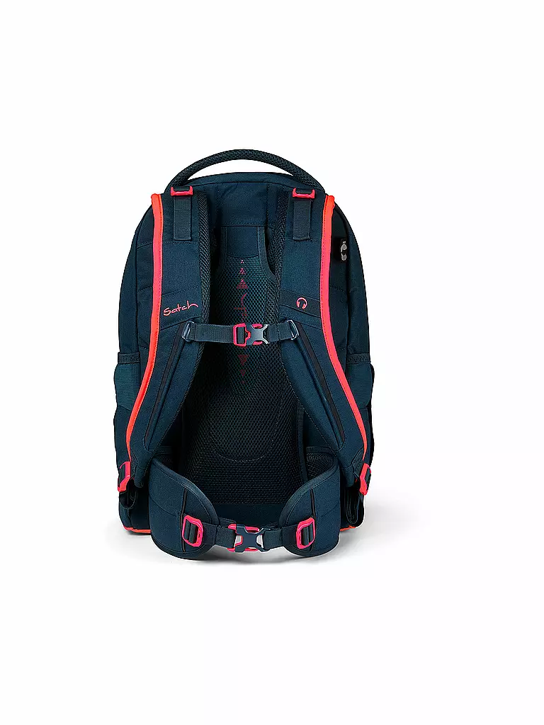 SATCH Schulrucksack Pack - Pink Phantom dunkelblau