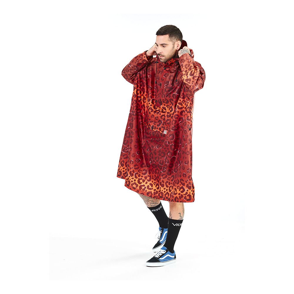 After Essentials RAIN - Poncho leopard