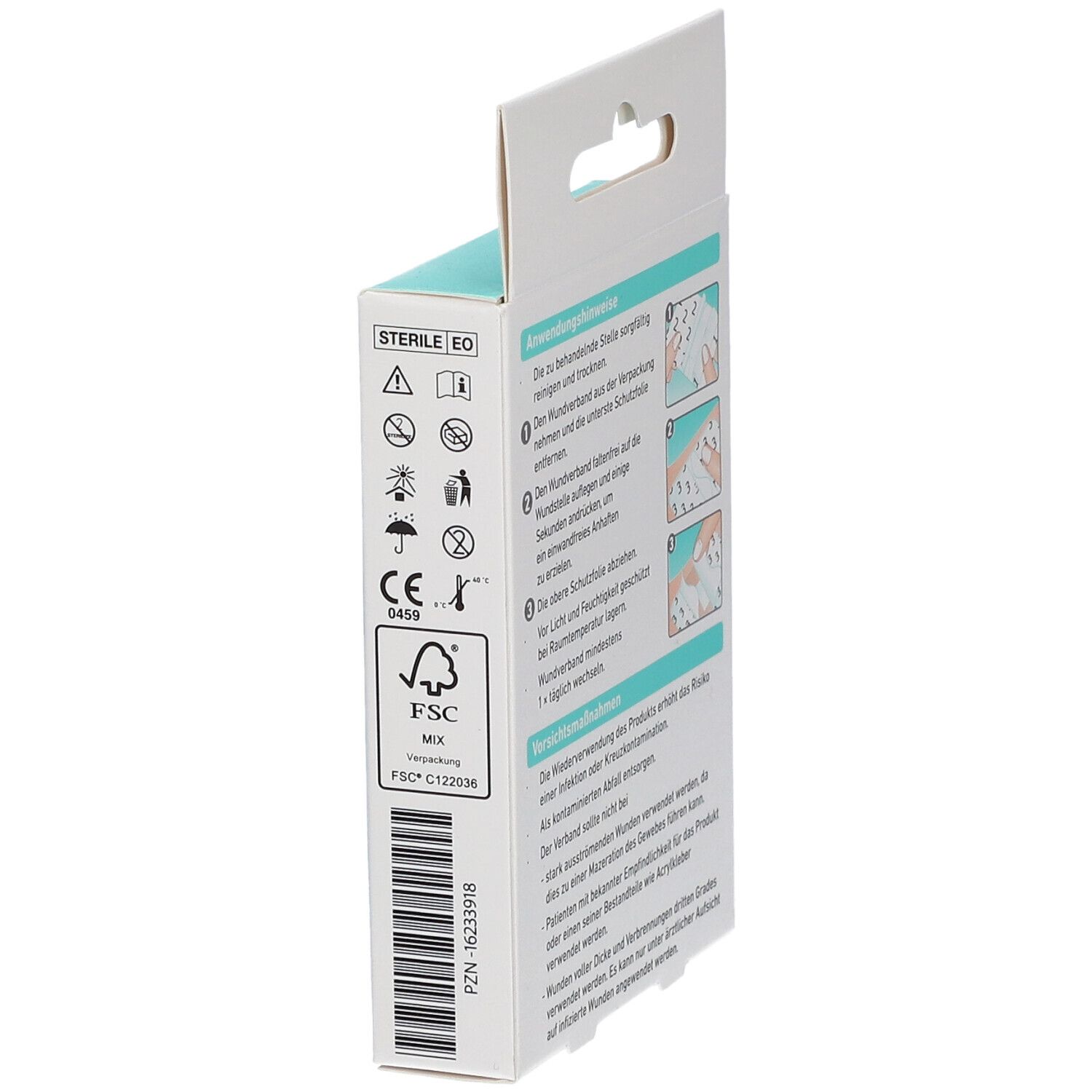 WEPA Wundverband wasserdicht steril