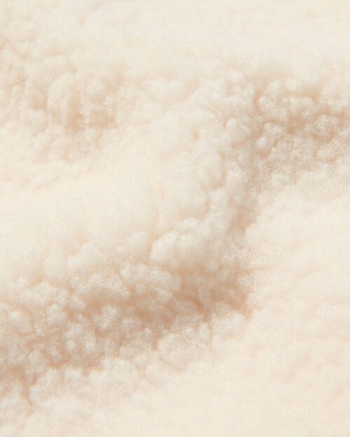 gilet bébé teddy écru