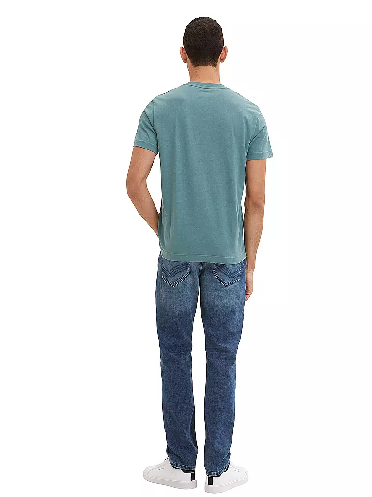 TOM TAILOR T-Shirt Regular Fit petrol