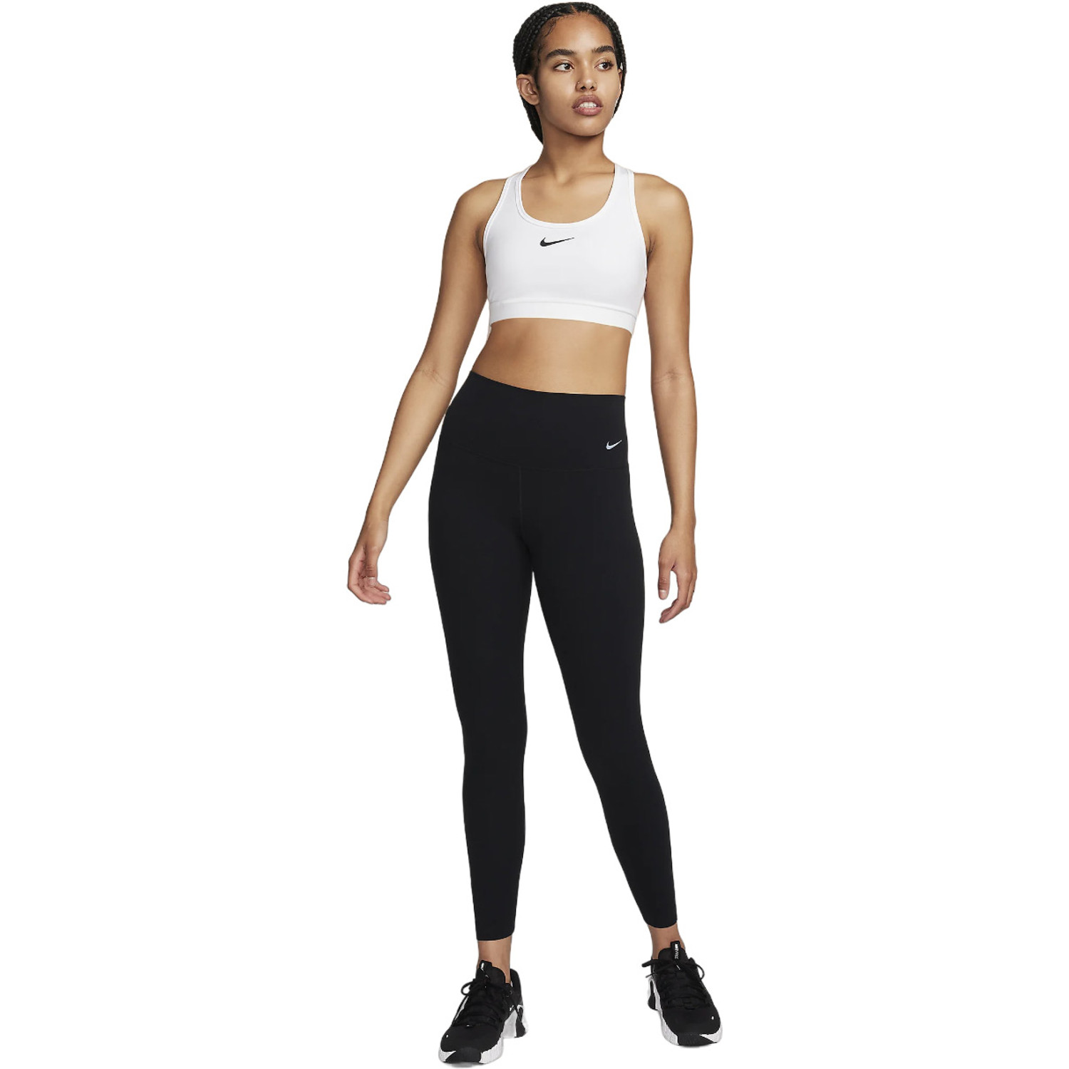 Nike Swoosh Medium Support BH Legging Set Dames