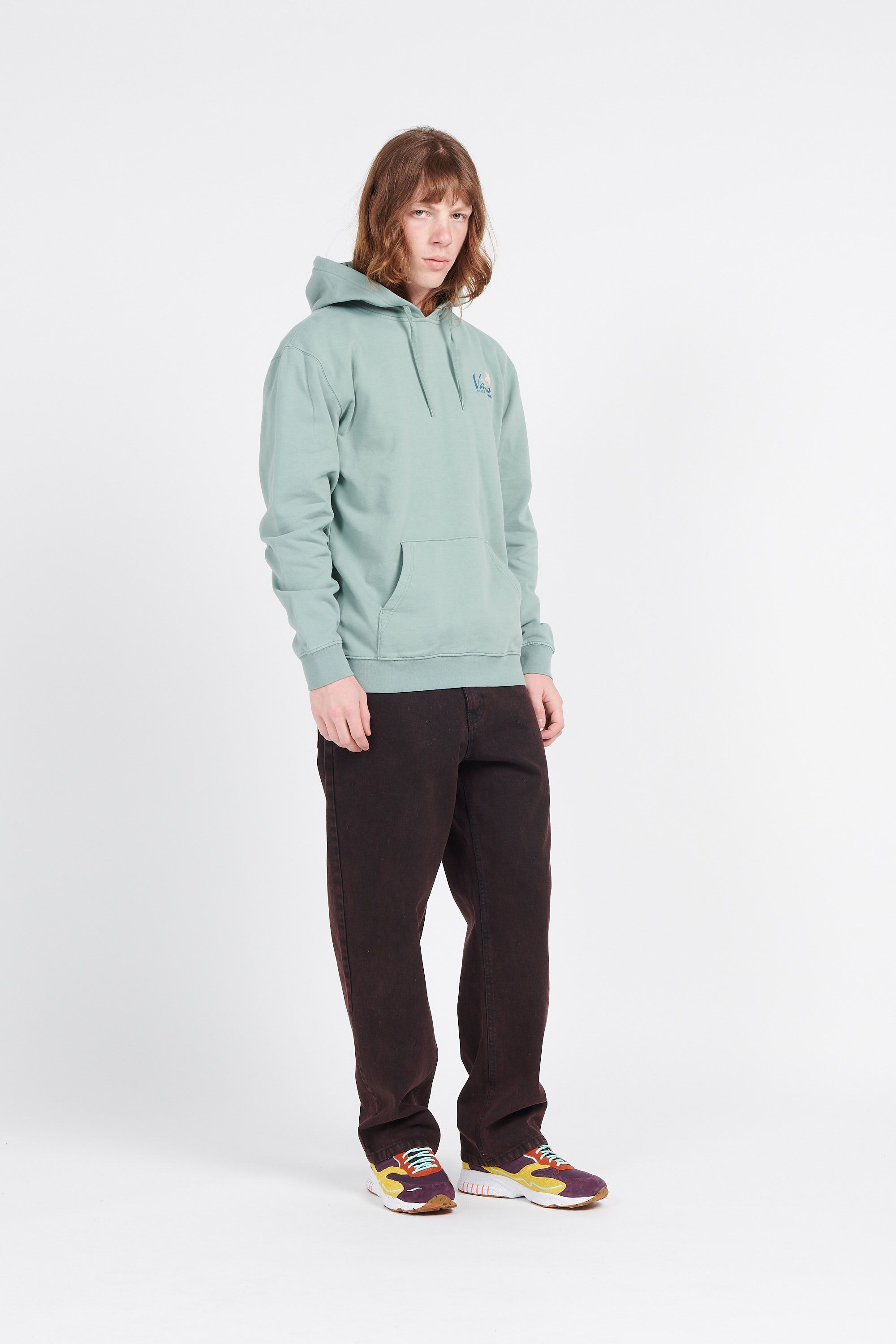 VANS hoodie LODGE PO Vert