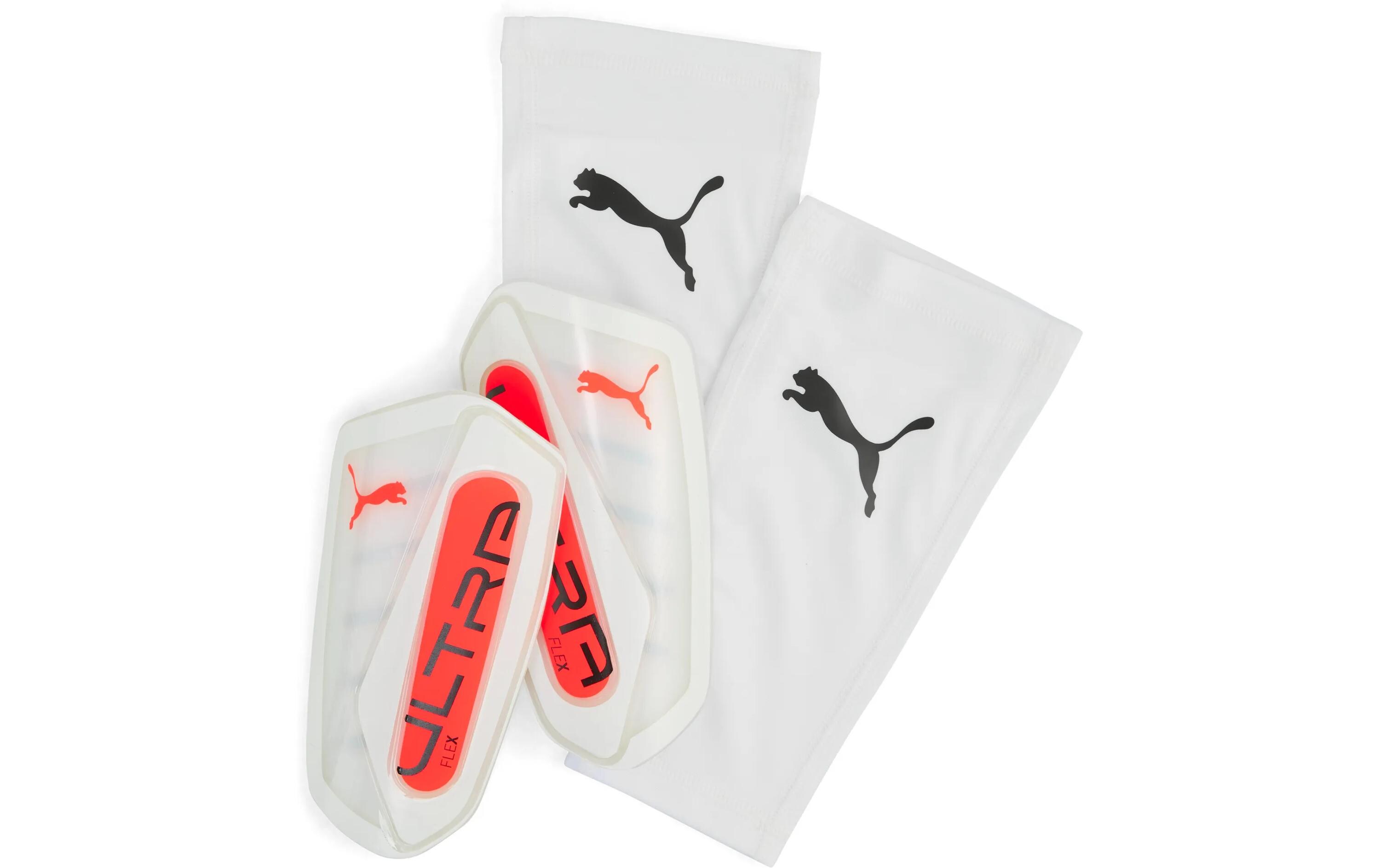 Shinguards Ultra Flex Sleeve S, WeissSchienbeinschoner