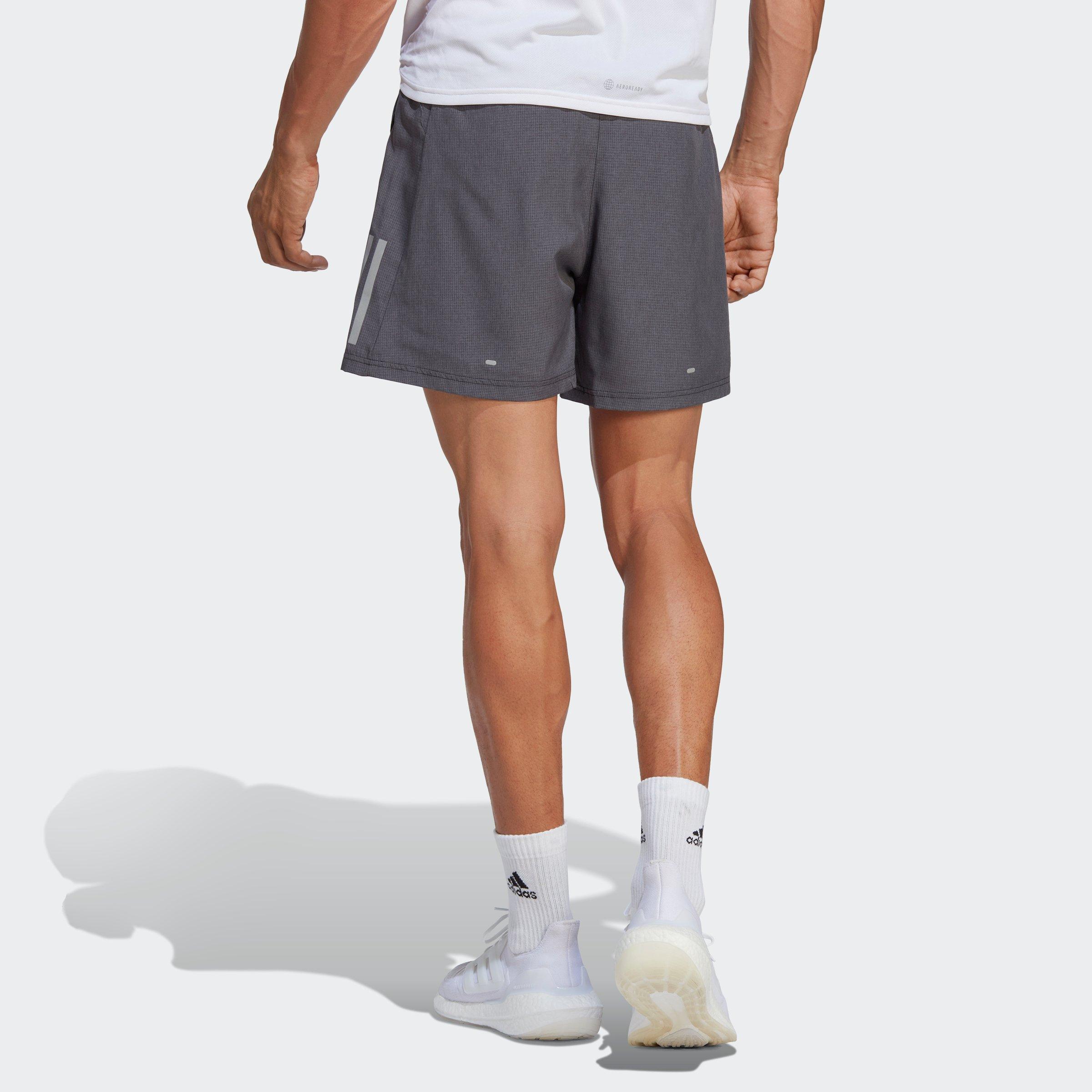 adidas Own the Run Heather Shorts Mens