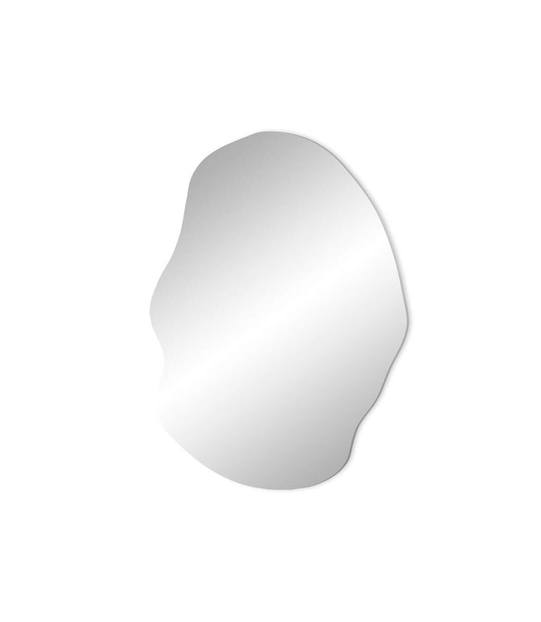 Paris Prix - Miroir Mural Design oly 50cm Argent