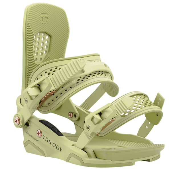 Fixation snowboard UNION TRILOGY GREEN