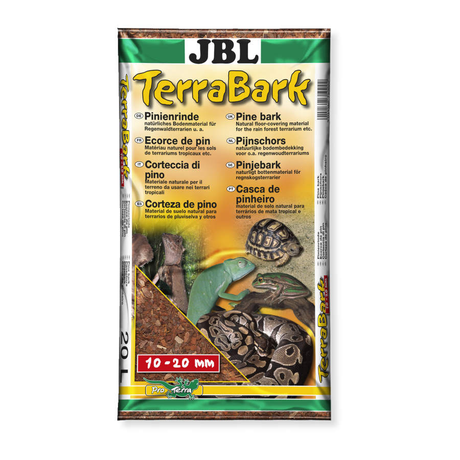 JBL Terra Bark Substrato de casca de pinheiro para terrários