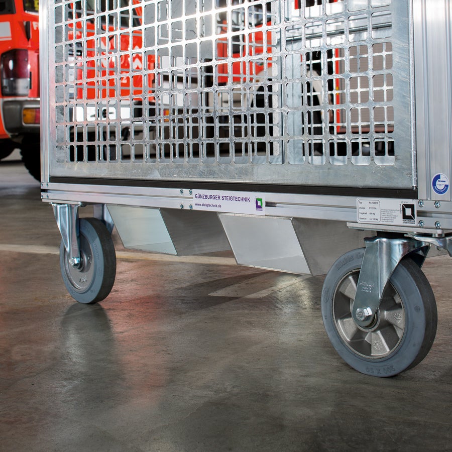 MUNK Rescue Technology heftruckbevestiging voor rolcontainers