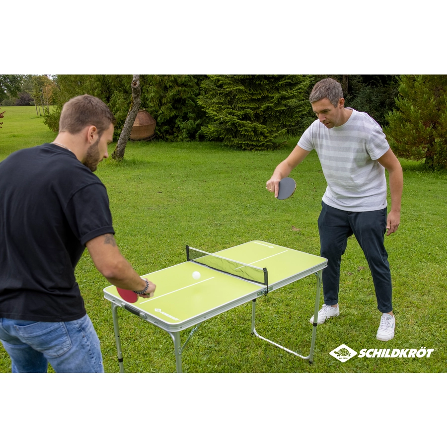 SCHILDKRÖT® Tragbarer Midi Tischtennistisch