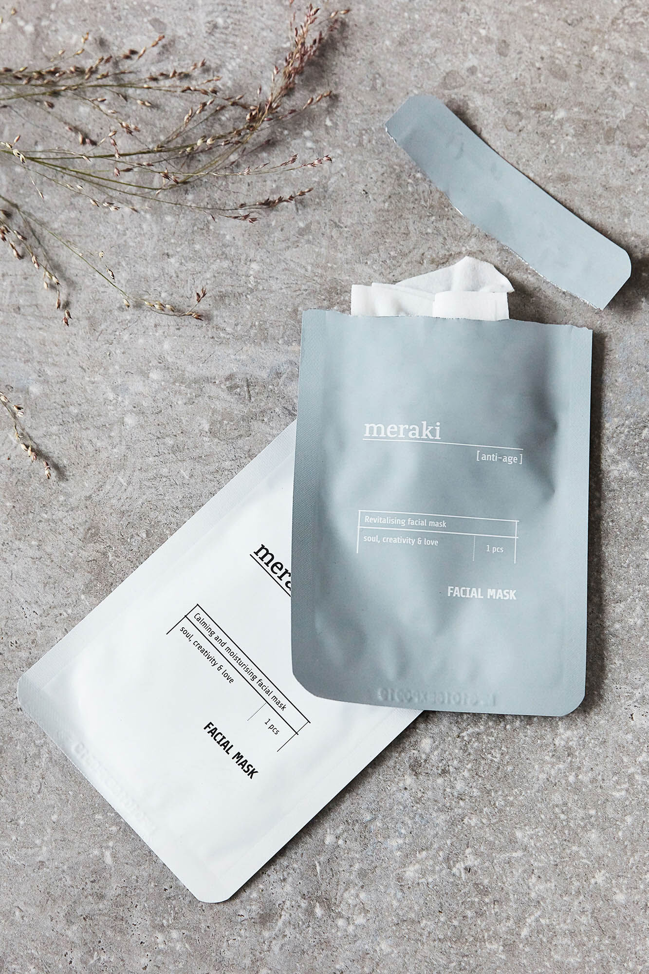 Máscara facial 23 g - branca