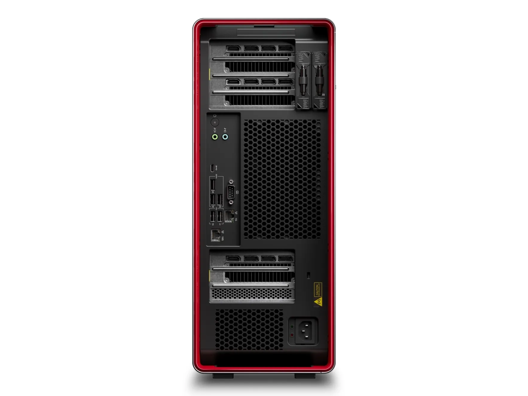 Lenovo ThinkStation P8 30HH - Tower 1 x Ryzen ThreadRipper PRO 7945WX / op til 5.3 GHz - AMD PRO - RAM 64 GB - SSD 1 TB - TCG Opal Encryption, NVMe, Performance - Gigabit Ethernet, 10 Gigabit Ethernet, 2.5 Gigabit Ethernet - Win 11 Pro - skærm: ingen