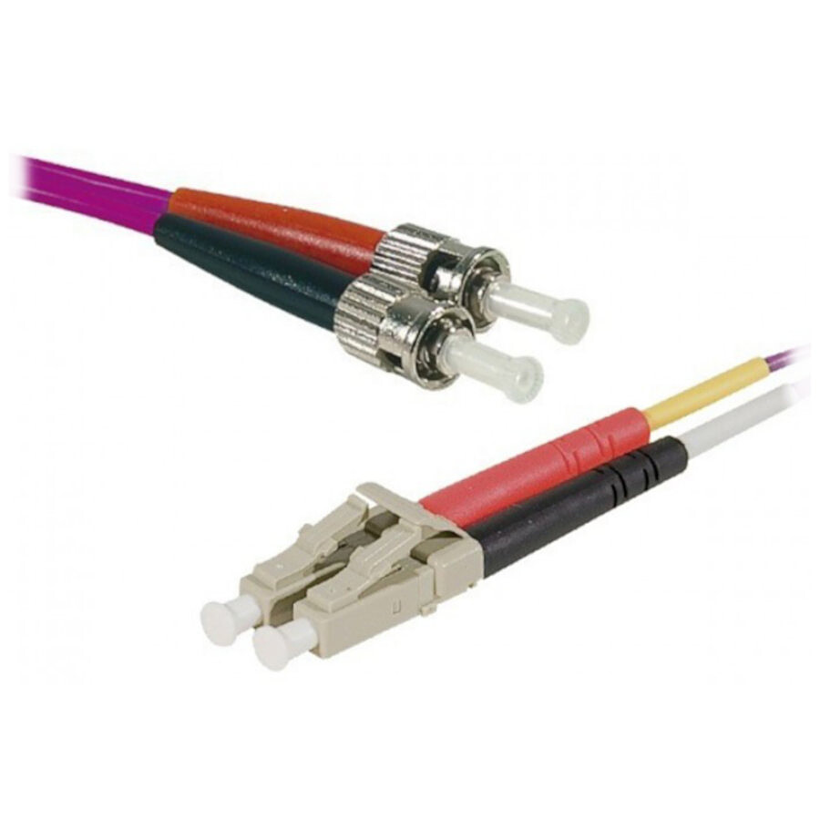 Jarretière optique duplex multimode 2mm OM4 SC-UPC/SC-UPC (1 mètre)