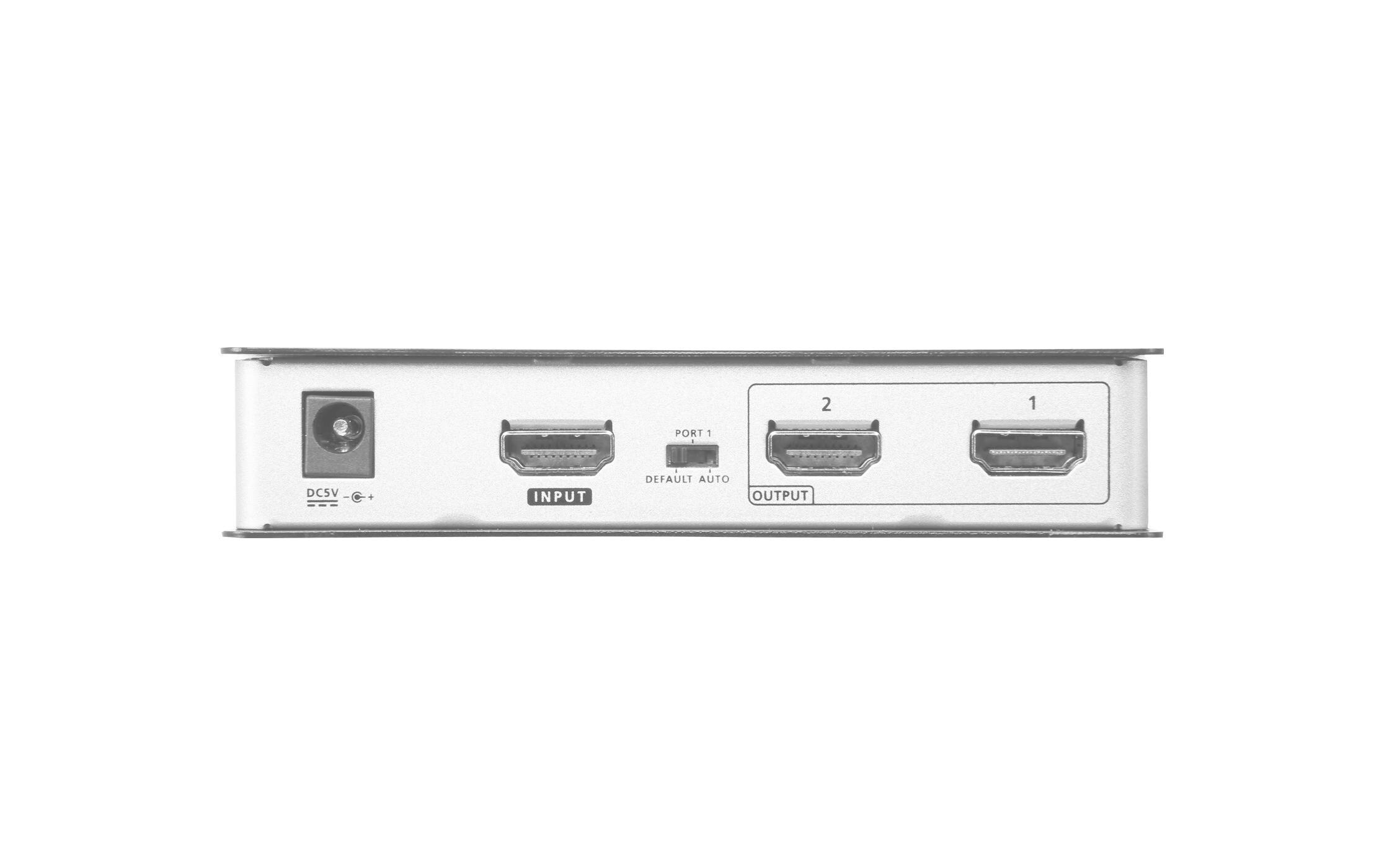 2-Port Signalsplitter VS182B HDMI – HDMITrue 4K HDMI Splitter