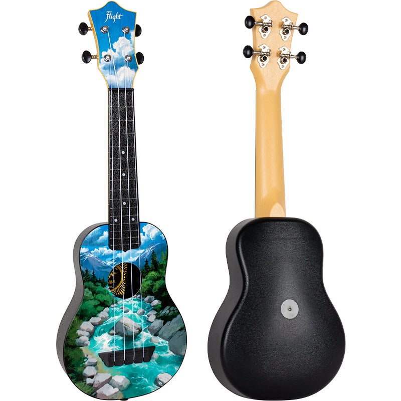Flight Travel Series TUS30 Slovenia sopraan ukelele met gigbag