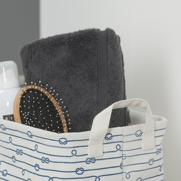 Sealskin Mandje Rope Ecru Vierkant