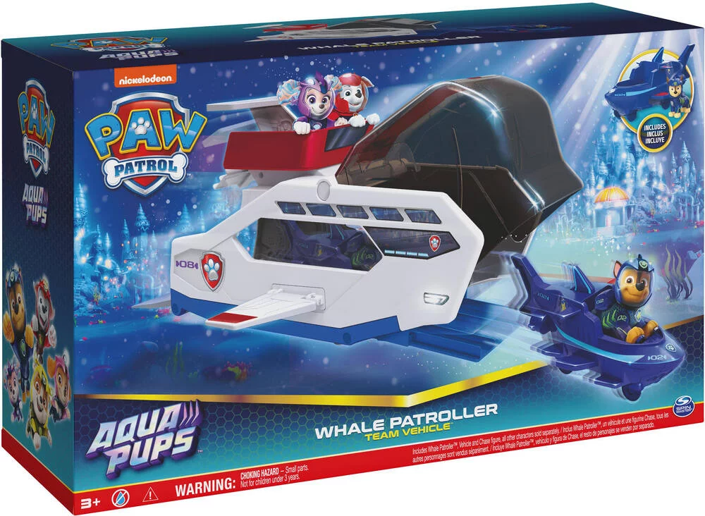 PAT' PATROUILLE - WHALE PATROLLER AQUA PUP