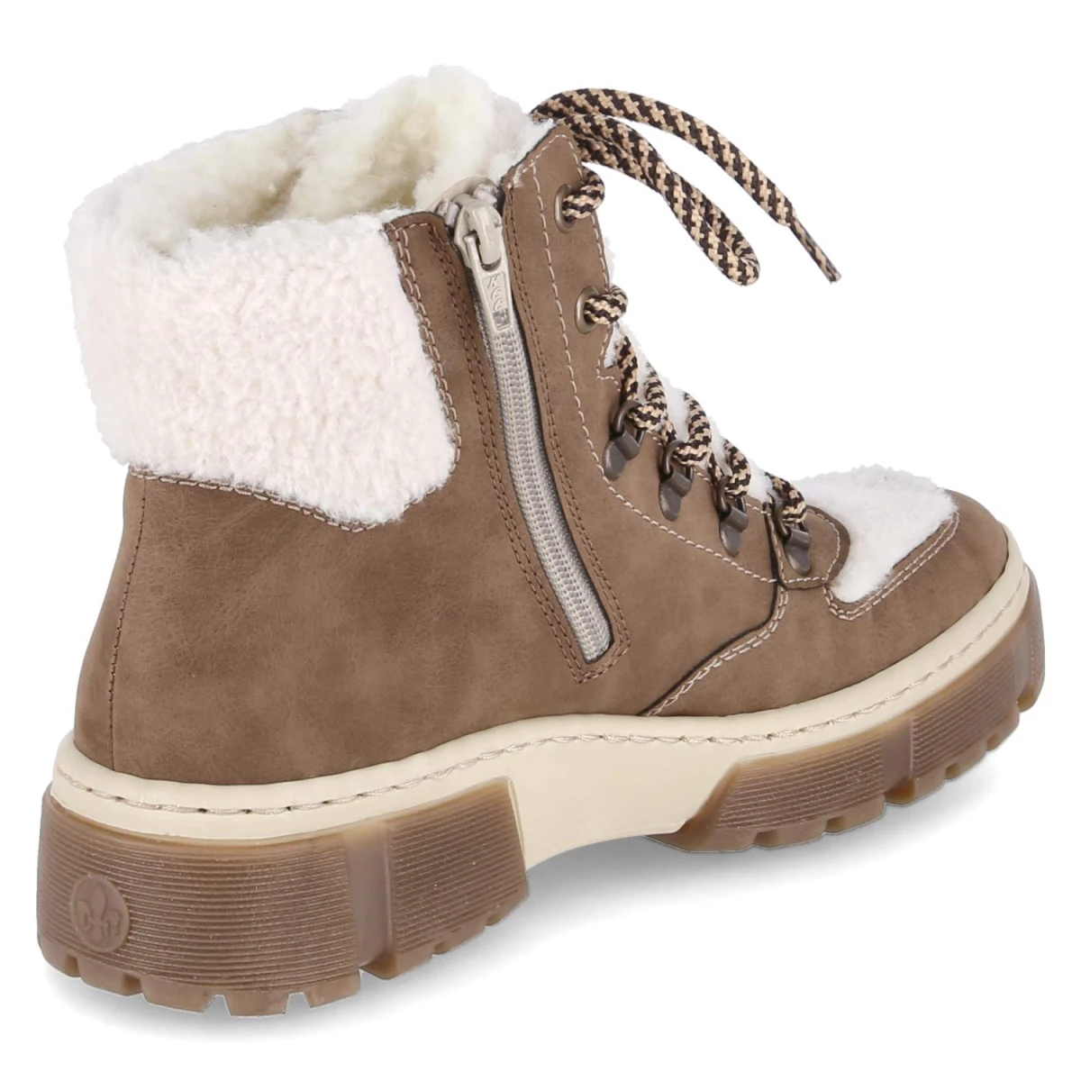 RiekerWinterstiefeletten - beige kombi