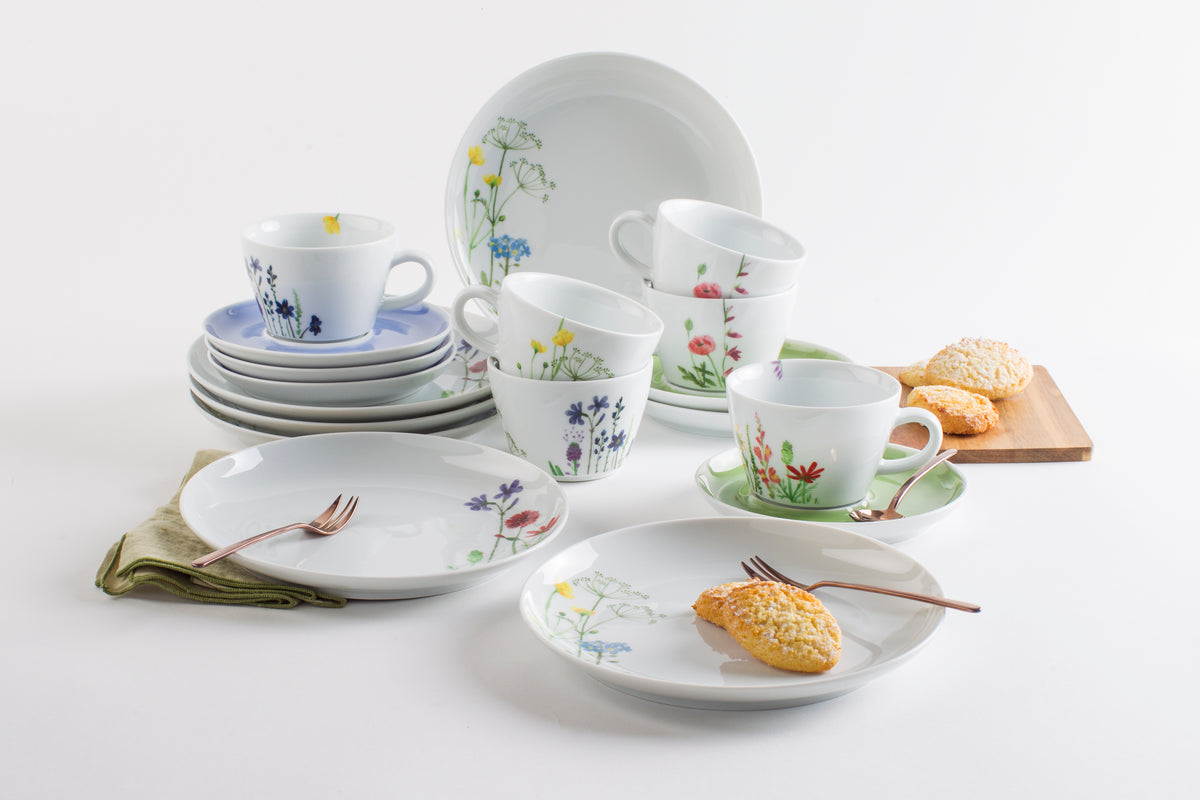 KAHLA Five Senses Wildblume Kaffeeservice 18tlg. Wildblume