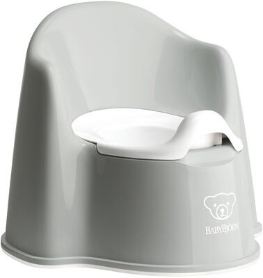 BabyBjörn Pottestol, Grey/White