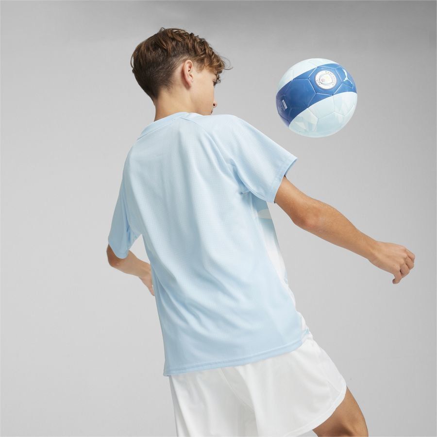Manchester City T-shirt d'Entraînement Avant-Match - Silber/Bleu Enfant