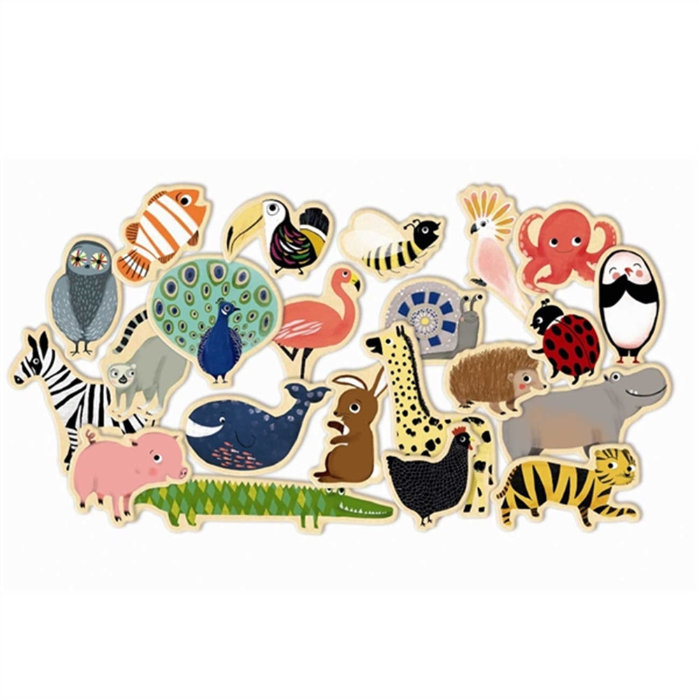 Wooden Magnetic Belissimo - Djeco → Luksusbaby.dk