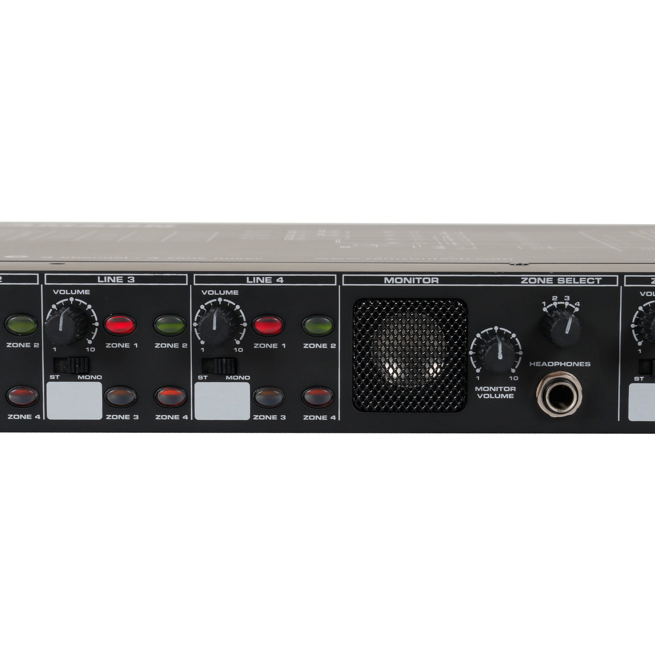 Samson S-Zone 4 kanaals zone mixer