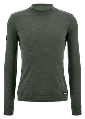 Pull Manches Longues Santini Impetus Merinos Vert