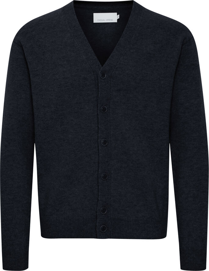 Casual Friday CFKARL lambswool cardigan Anthracite black