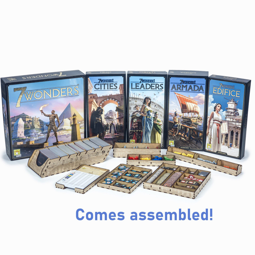 Organisateur pour 7 Wonders ses extensions