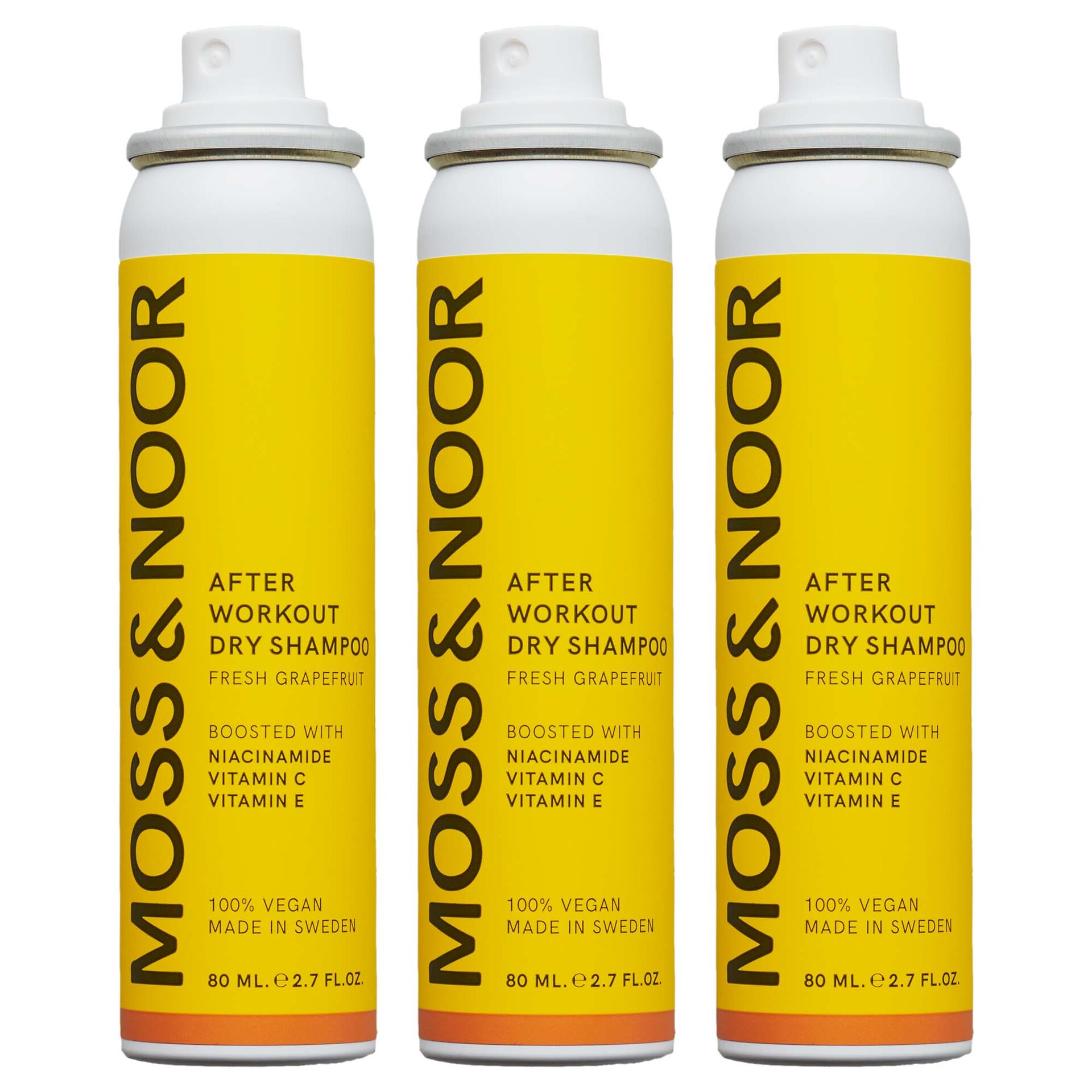 After Workout Dry Shampoo Pocket Size 3stk