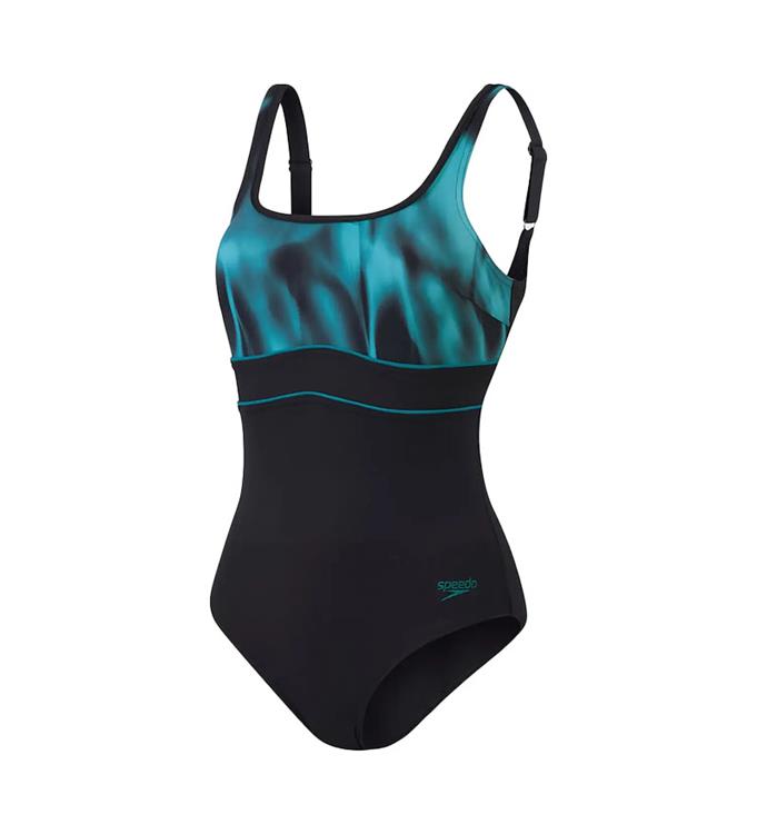 Speedo Women Eco New Contour Eclipse Printed Badpak