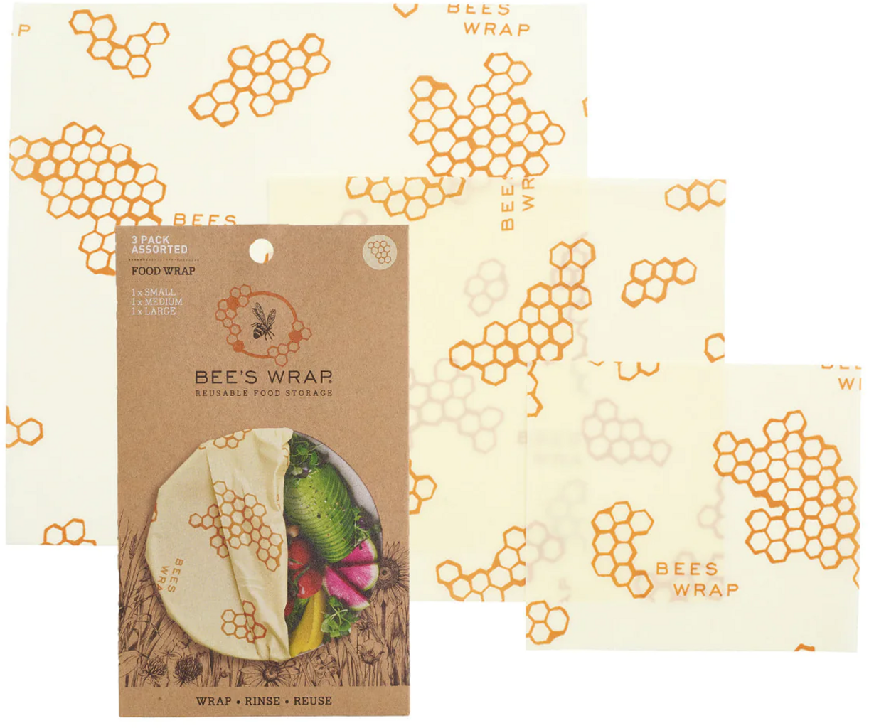 Bee's Wrap  Bienenwachstuch Starter Set, Classic (3 Stk)