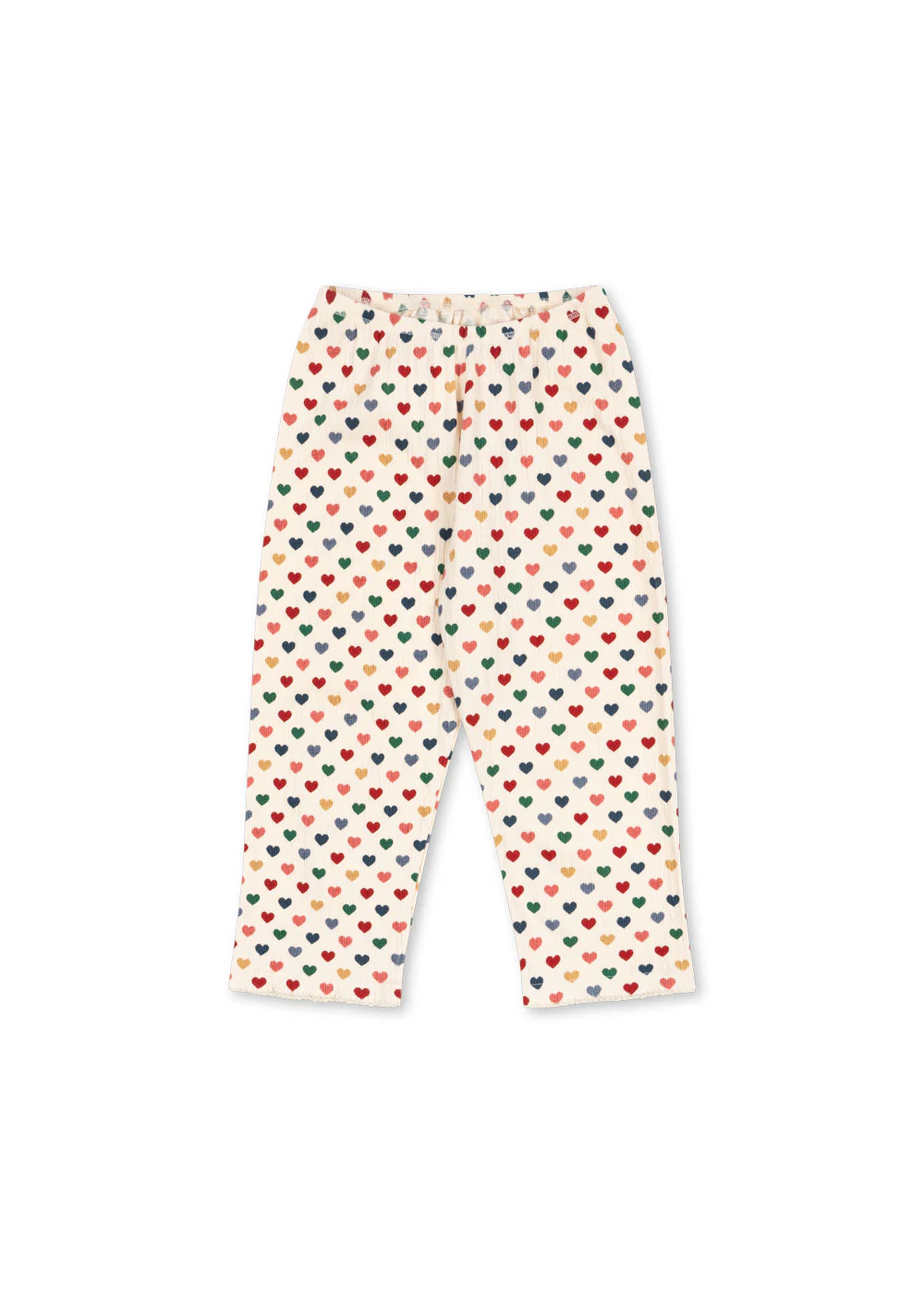 Chleo bukser - coeur coloré - 12M